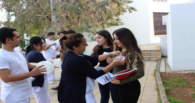 LAÜ Hemşirelik öğrencilerinden “El Yıkama Farkındalığı” kampanyası 