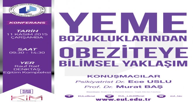 LAÜ’de “Yeme Bozukluklarından Obeziteye Bilimsel Yaklaşımlar” konulu konferans düzenlenecek