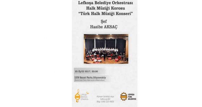 LBO Halk Müziği Korosu Konser verecek
