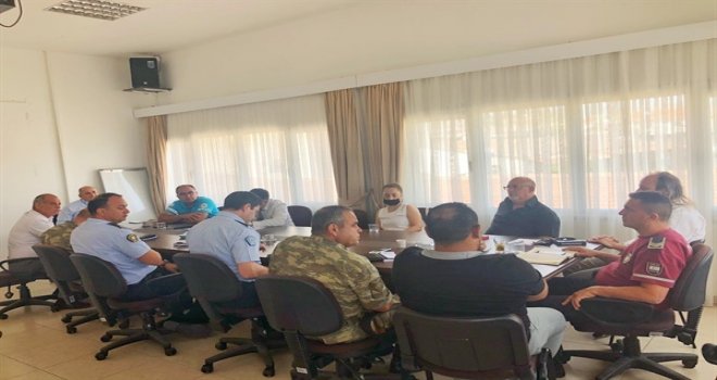 Lefke’de yangın önlemleriyle ilgili toplantı
