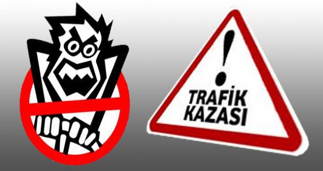 LEFKOŞA-GİRNE ANA YOLUNDA KAZA
