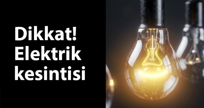Lefkoşa, Girne ve Dikmen bölgelerinde yarın elektrik kesintisi olacak
