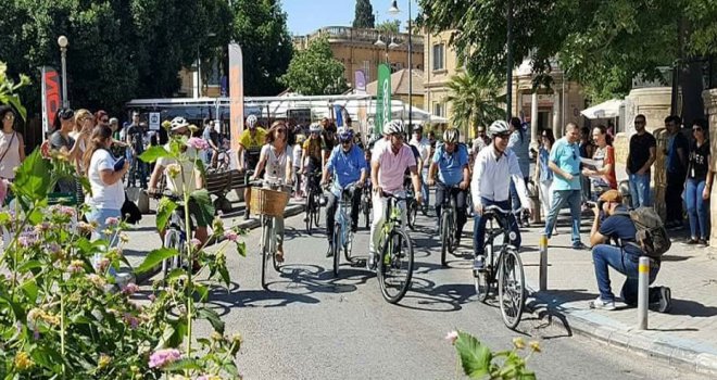 Lefkoşa “Otomobilsiz Yaşam Günü” etkinliği yapıldı