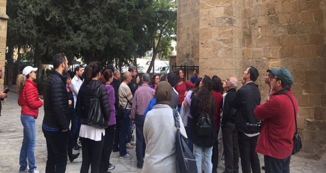 Lefkoşa’da Kent Turu yapıldı