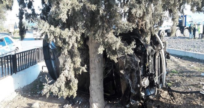 Lefkoşa’da trafik kazası: 1 kişi yaralandı