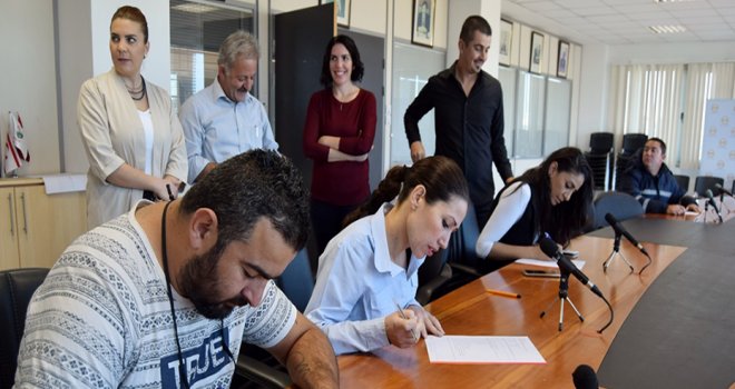 LTB  Personeli kemik iliği donör kaydı için örnek verdi