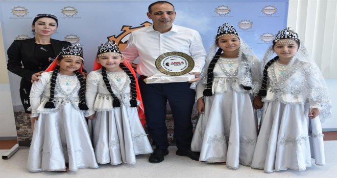 LTB BAŞKANI HARMANCI, KONUK EKİPLERİ KABUL ETTİ..