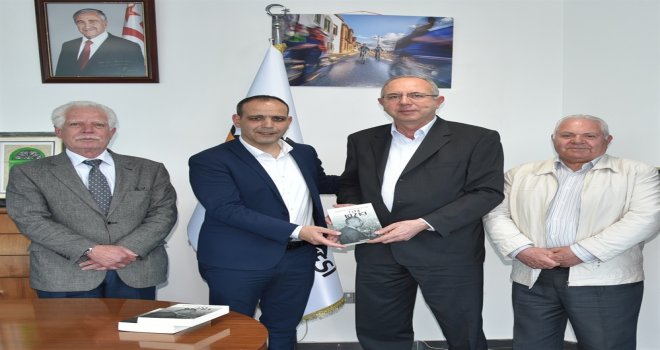 LTB BAŞKANI MEHMET HARMANCI, ZİYA RIZKI VAKFI YÖNETİCİLERİNİ KABUL ETTİ.