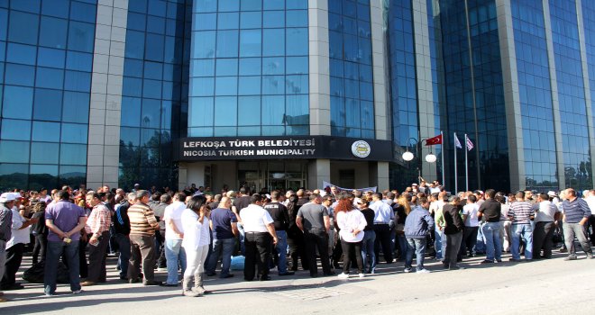 LTB'de iş bırakma eylemi