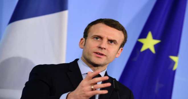 MACRON: "BENİM SURİYE'DEKİ DÜŞMANIM DEAŞ”