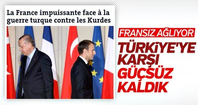 Macron'un Erdoğan'dan yediği ayar Fransız basınında.