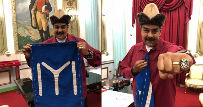 Maduro'nun Diriliş Ertuğrul ilgisi..
