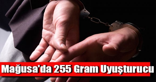Mağusa da 255 gram uyuşturucu 3 tutuklu