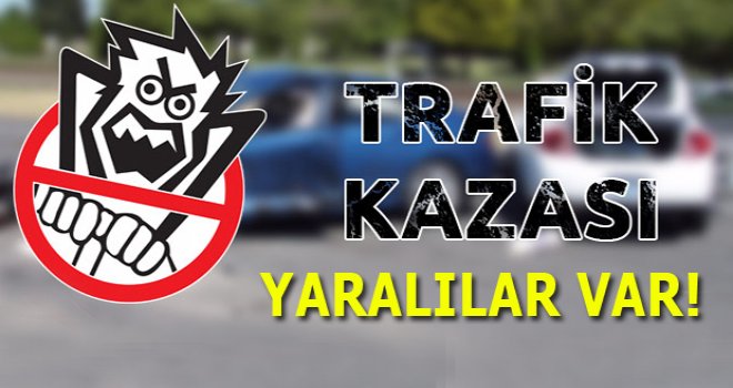 MAĞUSA-LEFKOŞA ANAYOLUNDA YOLDAN ÇIKAN ARAÇ TAKLA ATTI