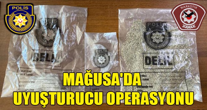 Mağusa'da uyuşturucu operasyonu, 1 kişi tutuklandı