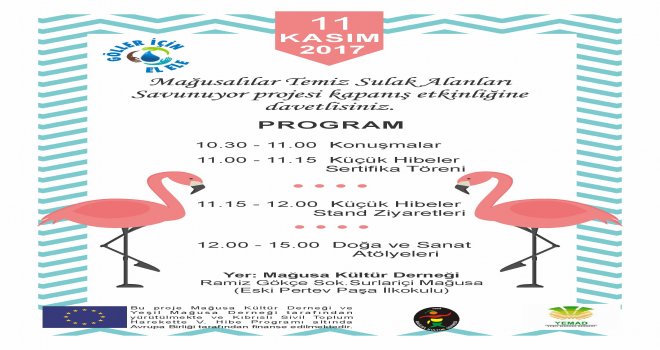 MAĞUSALILAR TEMİZ SULAK ALANLARI SAVUNUYOR PROJESİ