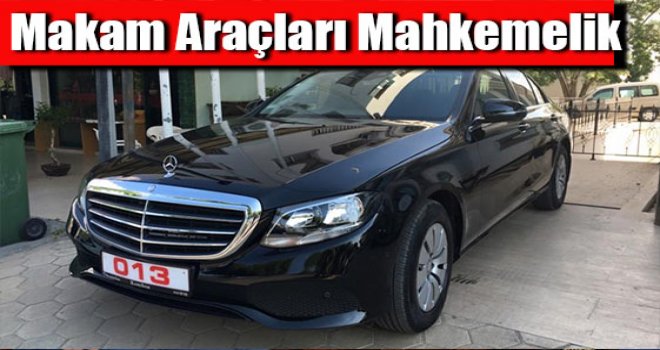 Makam araçları da mahkemelik