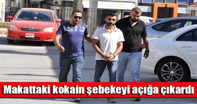 Makattaki kokain şebekeyi açığa çıkardı