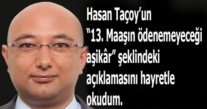 MALİYE BAKANI'NDAN 13.MAAŞ AÇIKLAMASI