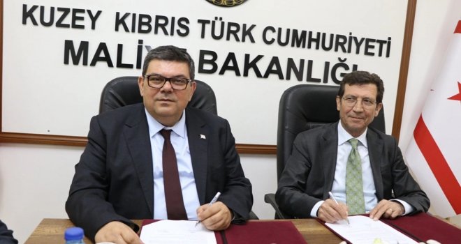 Maliye Bakanlığı ve KKTC Merkez Bankası Arasında Pandemi Kredilerine İlişkin Protokol İmzalandı