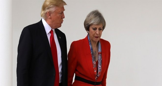 May ile Trump telefonda görüştü