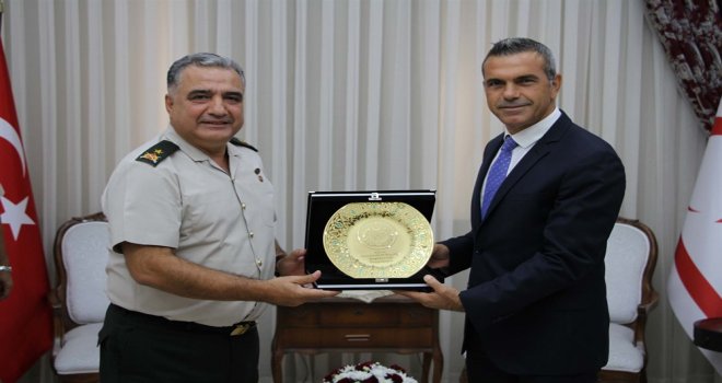 MECLİS BAŞKANI ULUÇAY, KOMUTANLARI KABUL ETTİ