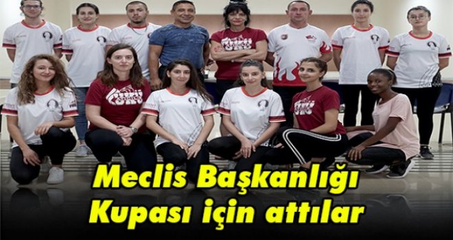 Meclis Başkanlığı Kupası için attılar