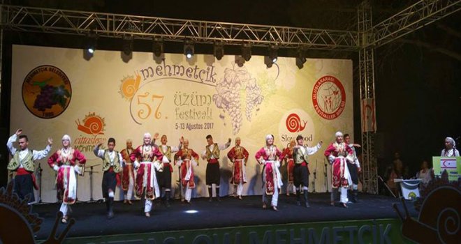 Mehmetçik Üzüm Festivali’nde bu akşam Kıbrıs gecesi düzenlenecek