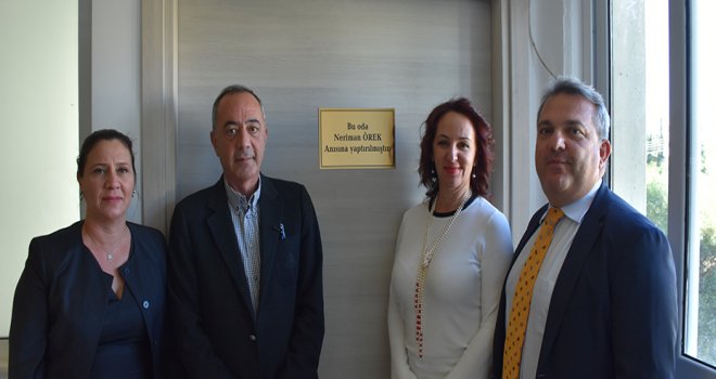 Merhum Neriman Örek anısına düzenlenen özel oda hizmete girdi