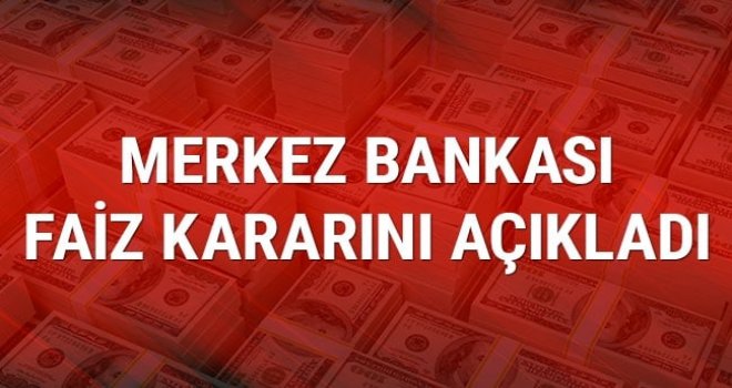 Merkez Bankası faizleri değiştirmedi 