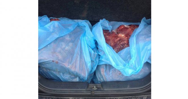 Metehan Sınır kapısında kaçak sığır eti