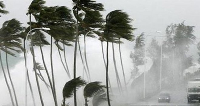 Meteoroloji Dairesi bugün için fırtına uyarısında bulundu.