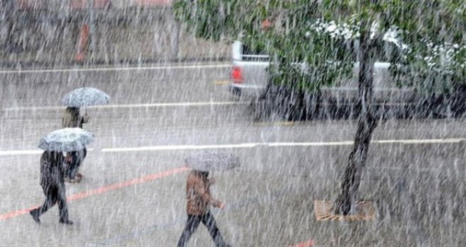 METEOROLOJİ DAİRESİ SAĞANAK UYARISINDA BULUNDU..