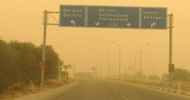 METEOROLOJİ DAİRESİ’NDEN TOZ UYARISI.