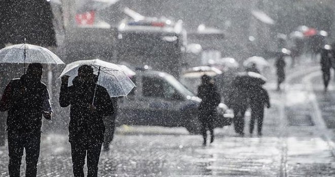 Meteoroloji'den yarın için kuvvetli yağış uyarısı