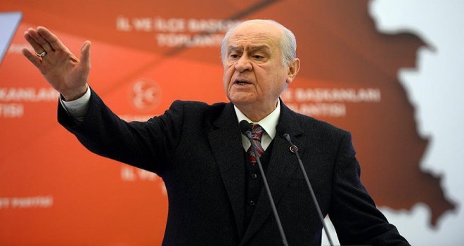 MHP Genel Başkanı Bahçeli: Afrin mutlaka teröristlerden tepeden tırnağa arındırılmalıdır..
