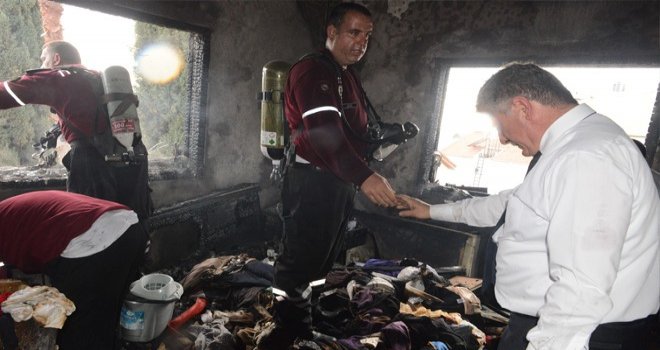 Milletvekili Menteş Gündüz’ün evi yandı