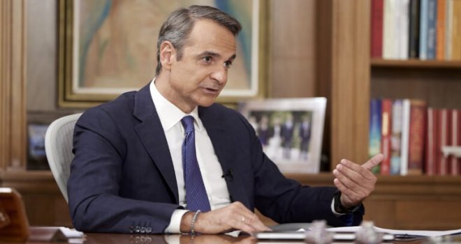 Mitsotakis: Helenizm, Kıbrıs yeniden birleşene kadar mücadeleyi bırakmayacak