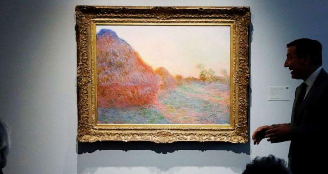 Monet'nin 'Les Meules' tablosu 110.7 milyon dolara satıldı
