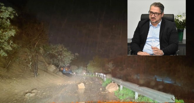 Murat Şenkul: Yoğun yağışlar toprak kaymalarını da beraberinde getirdi