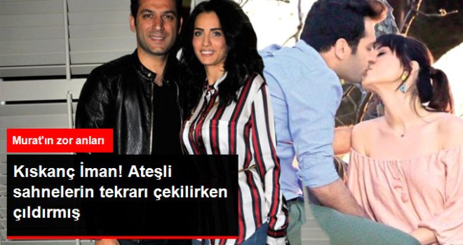 Murat Yıldırım, Ateşli Öpüşme Sahnelerini Eşinin Gözetiminde Çekmiş