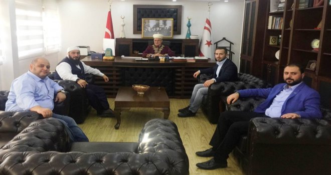 MÜSİAD MÜNİH ŞUBESİ YÖNETİCİLERİ DİN İŞLERİ BAŞKANI ATALAY’I ZİYARET ETTİ
