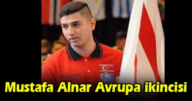 Mustafa Alnar Avrupa ikincisi