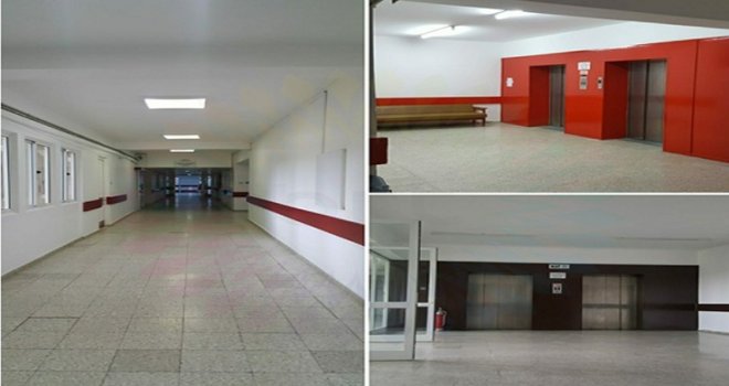 Nalbantoğlu Devlet Hastanesi’nde hasar gören bölümlerin bir kısmı yenilendi