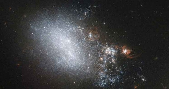 NASA patlayan galaksiyi görüntüledi