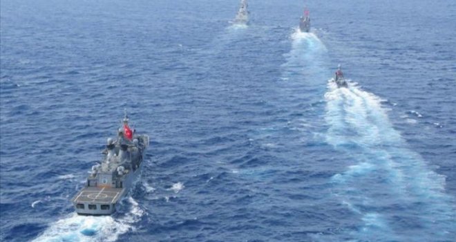 NATO ile Türk Deniz Kuvvetlerinden Akdeniz’de eğitim