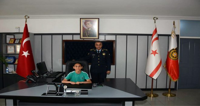 Öğrenciler Polis Genel Müdürü Manavoğlu'nu ziyaret etti