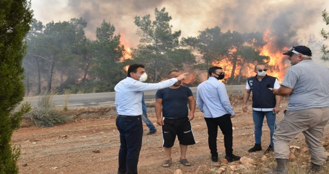 Oğuz: Yangın kontrol altında, soğutma çalışmaları sürüyor; bilinçli olup-olmadığı muamma