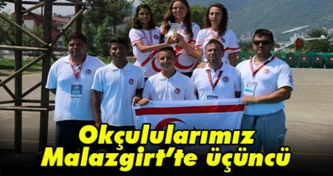 Okçulularımız Malazgirt’te üçüncü