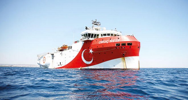 'Oruç Reis' araştırma gemisinin yeni araştırmalar yapacağı haberi Rum basınında